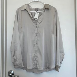 H&M silk blouse